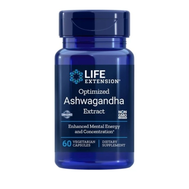 Life Extension Optimized Ashwagandha Συμπλήρωμα Διατροφής με το Βότ...