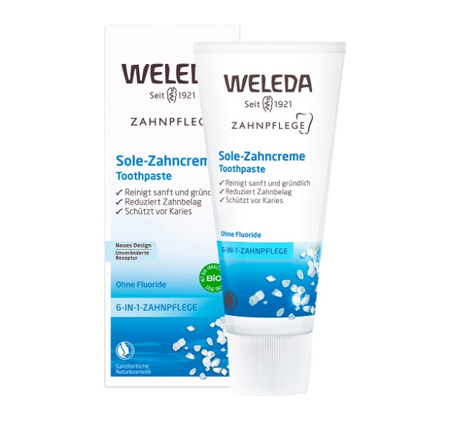 Weleda Οδοντόκρεμα Αλατιού Κατά της Πέτρας Και Της Τερηδόνας 75ml