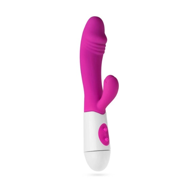EasyToys Realistic Rabbit Vibrator Pink Δονητής Ροζ, 1τμχ