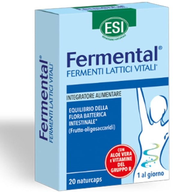 ESI Fermental Max Συμπλήρωμα Διατροφής με Πρεβιοτικά, 20 Caps