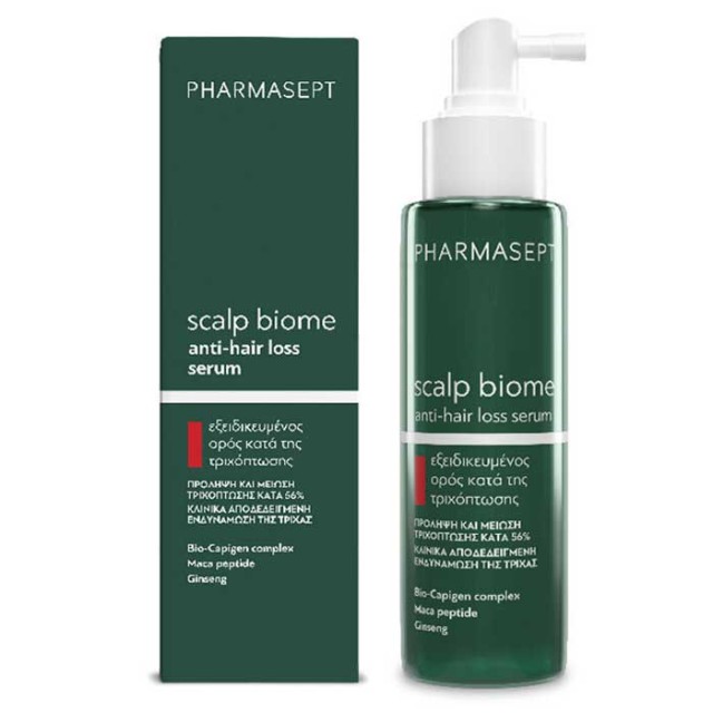 Pharmasept Scalp Biome Anti-Hair Loss Serum Εξειδικευμένος Ορός Κατ...