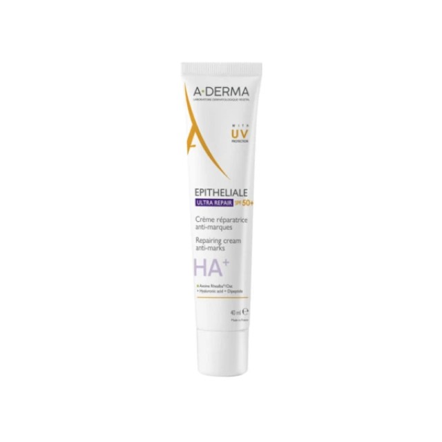 A-Derma Epitheliale HA+ Ultra Repair SPF50+ Προστατευτική Επανορθωτ...