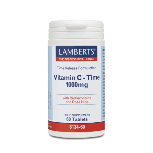 Lamberts Vitamin C Time Release 1000mg, 60 Kάψουλες