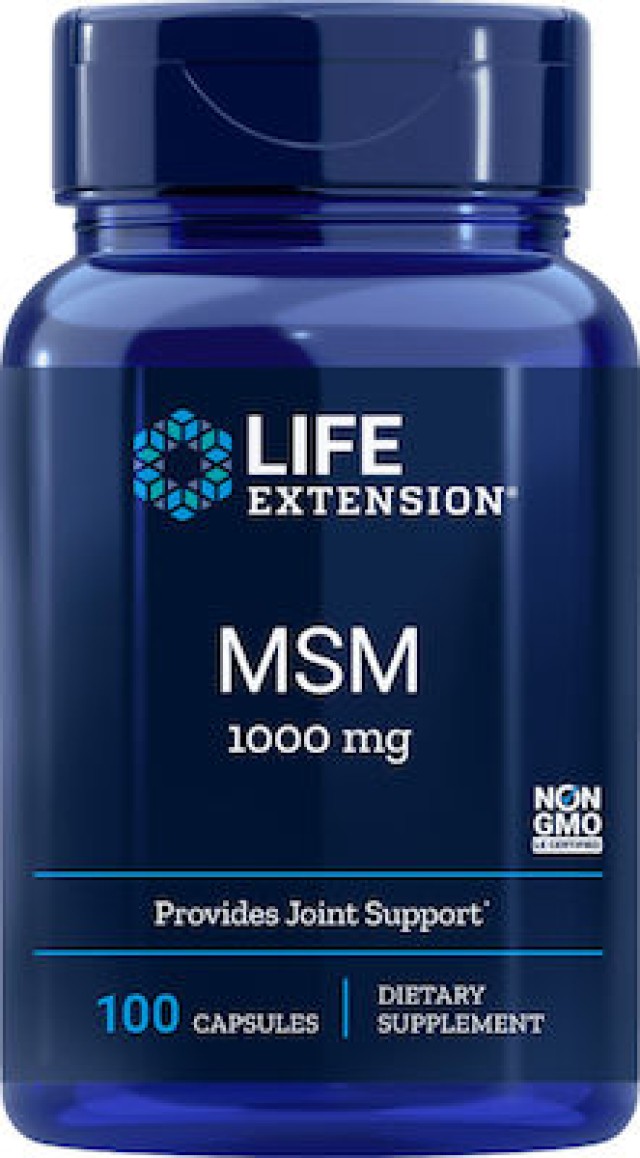 Life Extension MSM Joint Support 1000mg, 100 Κάψουλες