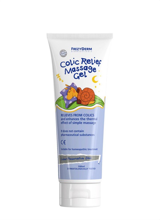 Frezyderm Colic Relief Massage Άνυδρο Gel Ανακούφισης Από Τους Κολικούς 100ml