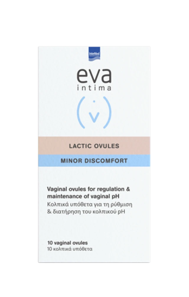 Eva Intima Lactic Ovules Minor Discomfort pH 3.8 For Regulation - D...