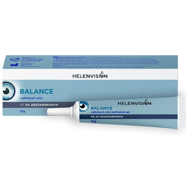 Helenvison Balance Oφθαλμική Γέλη με Δεξπανθενόλη, 10g