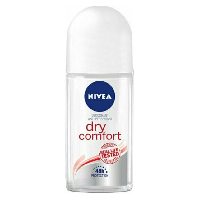Nivea Dry Comfort Γυναικείο Αποσμητικό Roll-on 48ωρης Προστασίας 50ml