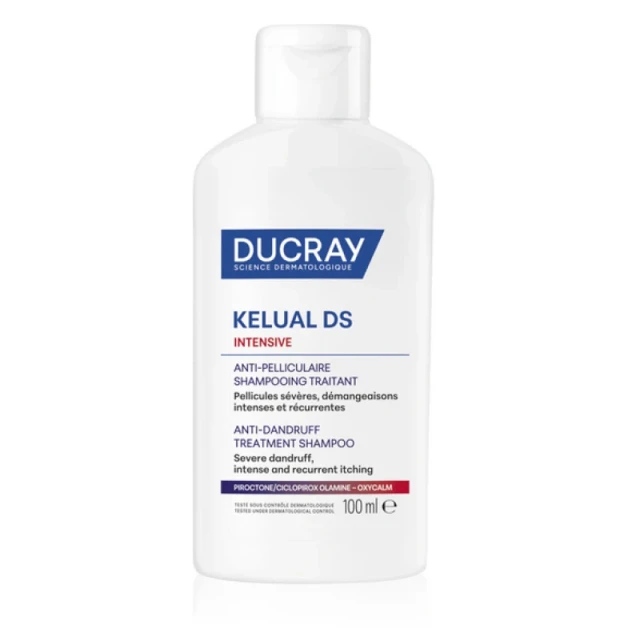 Ducray Kelual DS Intensive Anti-Dandruff Shampoo, 100ml