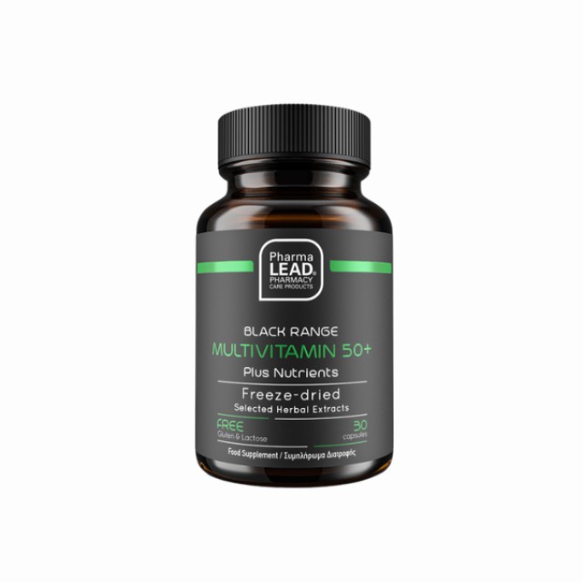 PharmaLead Black Range Multivitamin 50+ Plus Nutrients Πολυβιταμίνη...