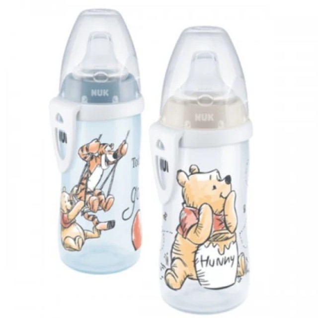 Nuk First Choice Active Cup Winnie the Pooh Disney Baby 12m+ Παγουρ...