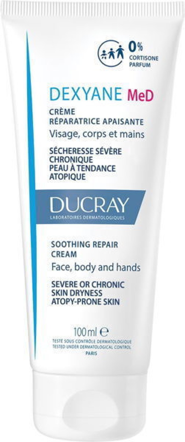 Ducray Dexyane Med Treatment for Atopic & Contact Eczema Καταπραϋντική Κρέμα του Ατοπικού Εκζέματος, 100ml