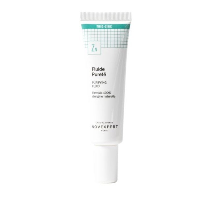Novexpert Trio-Zinc Purifying Fluid Κρέμα Προσώπου κατά της Ακμής, 30 ml