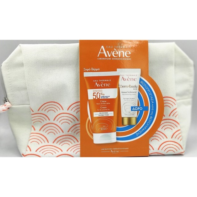 Avene Promo Pack Creme SPF50+ - 50ml (Δώρο DermAbsolu Masque - 15ml), 1 Σετ