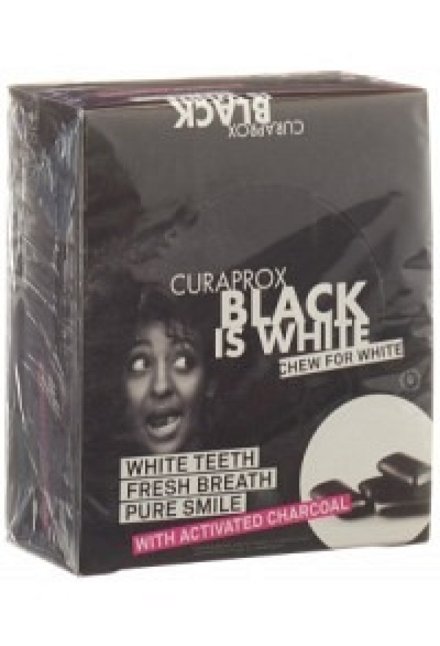 CURAPROX Black is White Τσίχλα