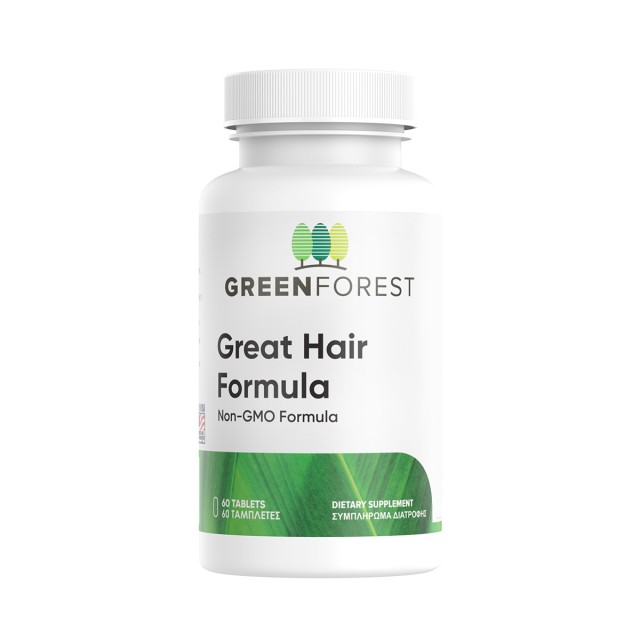 Green Forest Great Hair Formula Συμπλήρωμα για την Υγεία των Μαλλιώ...