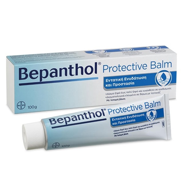 Bepanthol Protective Balm Με Λιπαρή Βάση Για Δέρμα Ευαίσθητο Σε Ερεθισμούς & Ξηρό Έως Πολύ Ξηρό, 100gr