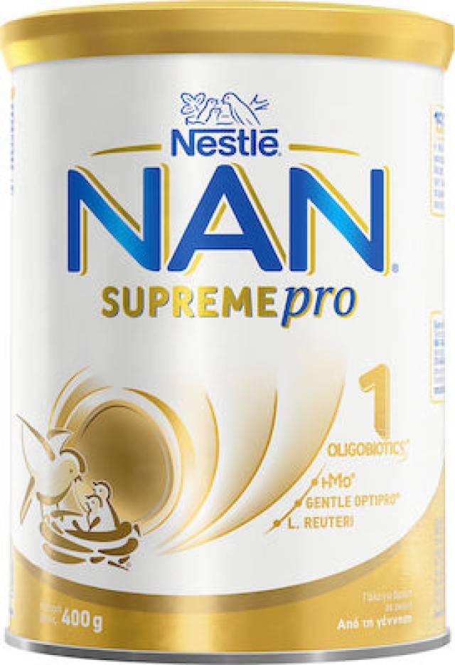 Nestle Γάλα σε Σκόνη Nan Supreme Pro 1 0m+ 400gr