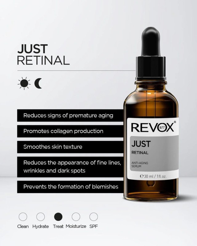 Revox B77 Just Retinal Αντιγηραντικός Ορός Προσώπου, 30ml