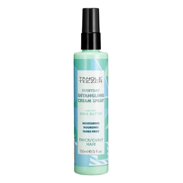 Tangle Teezer Everyday Detangling Cream Spray Thick/Curly Hair Σπρέι Ξεμπερδέματος Μαλλιών, 150ml