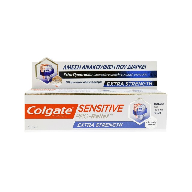 Colgate Sensitive Pro-Relief Extra Strength Οδοντόκρεμα Για Ευαίσθητα Δόντια 75ml