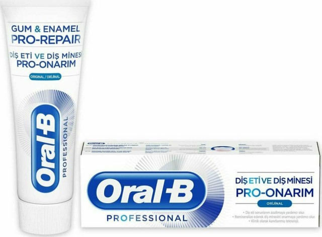 Oral-B Professional Gum & Enamel Pro-Repair Original Οδοντόκρεμα Κατά της Πλάκας, 75ml