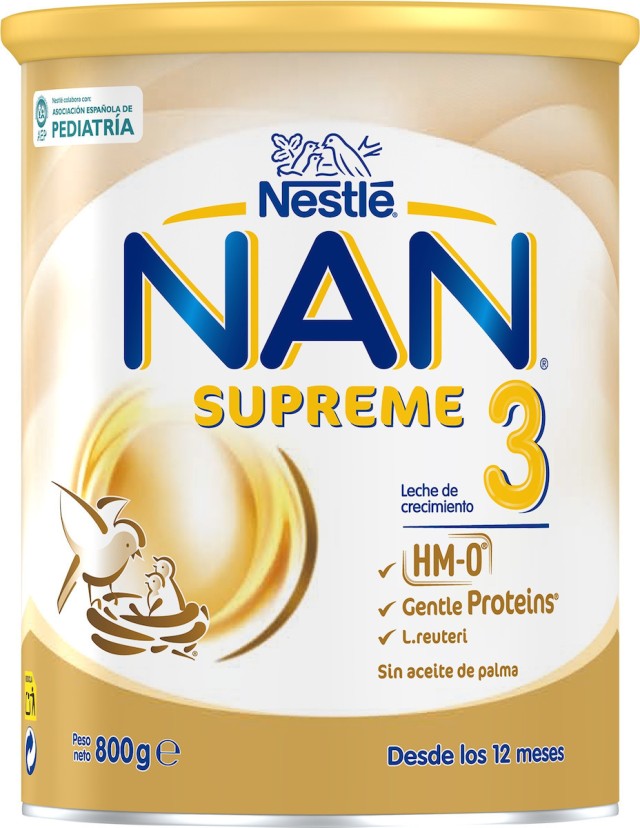 Nestle Γάλα σε Σκόνη Nan Supreme Pro 3 12m+ 800gr