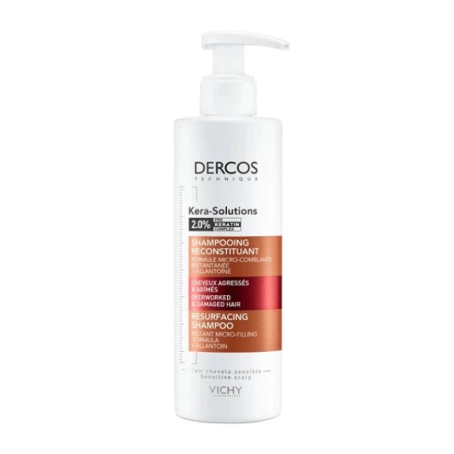 Vichy Dercos Kera Solutions Resurfacing Shampoo Σαμπουάν για Ξηρά Μ...