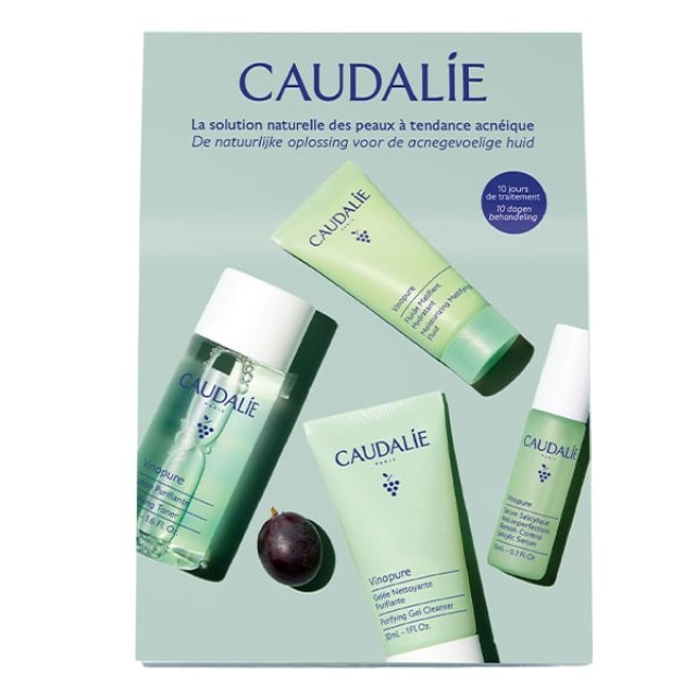 Caudalie Vinopure Starter Kit Σετ Περιποίησης για τη Λιπαρή Επιδερμ...