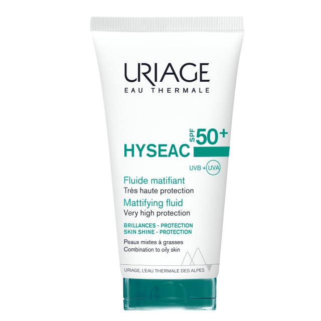 Uriage Hyseac SPF50+ Fluid Ενυδατική Κρέμα Για Μικτή/Λιπαρή Επιδερμ...