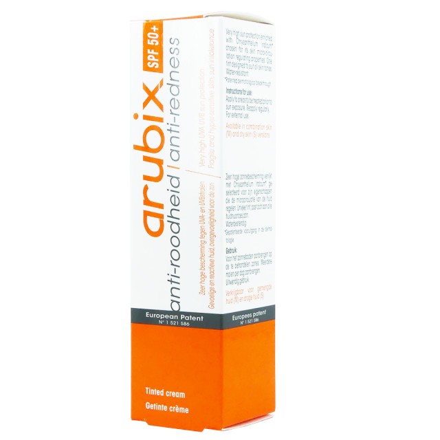 Arubix - Cream SPF50+ Ρυθμιστική Αντηλιακή Κρέμα Προσώπου, 40ml
