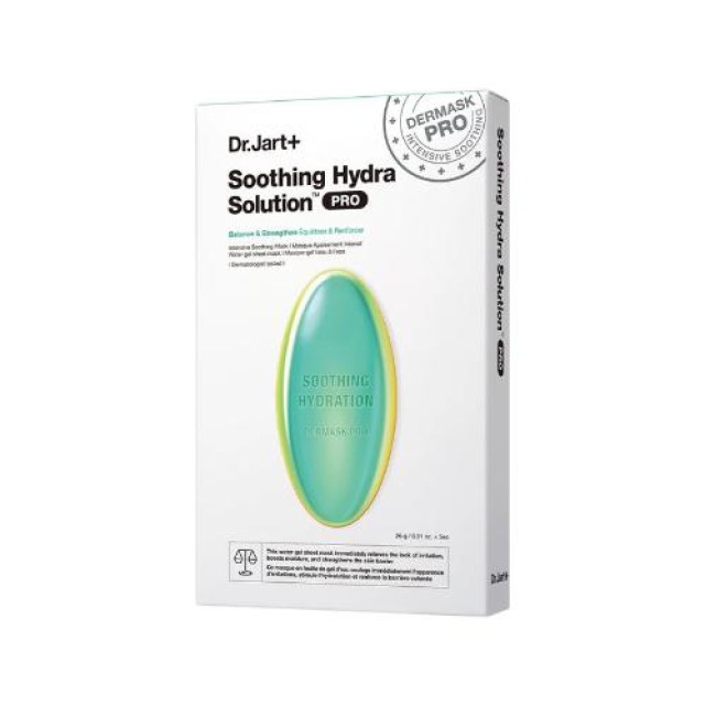 Dr.Jart+ Dermask Soothing Hydra Solution Pro, Καταπραϋντική Μάσκα Προσώπου, 26gr