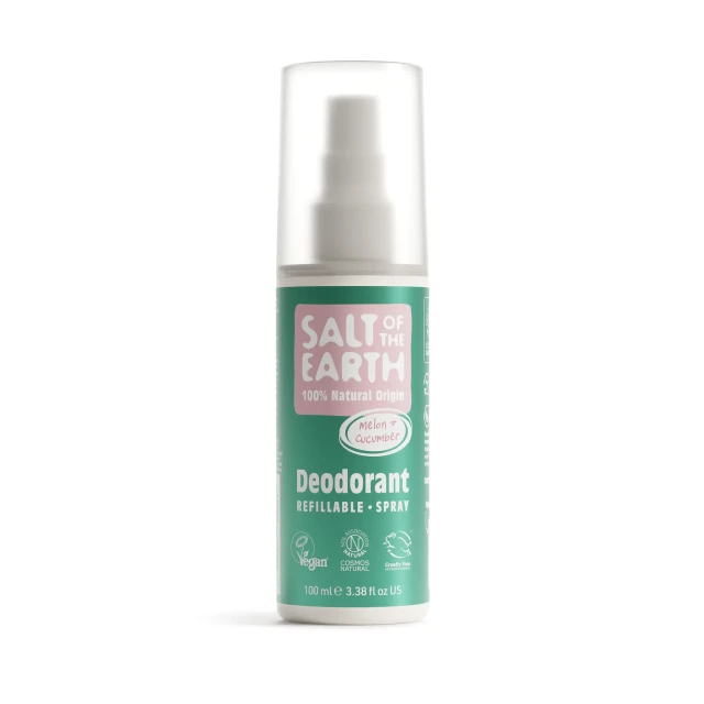 Salt of the Earth Melon & Cucumber Natural Refillable Deodorant Sp...