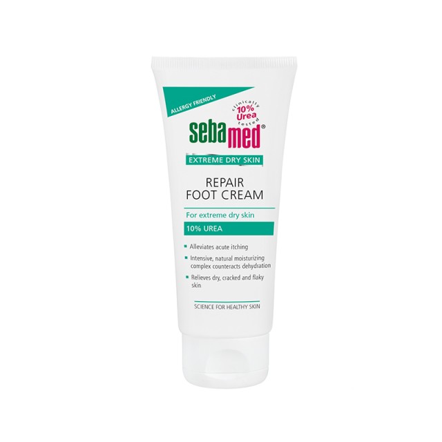 Sebamed Extreme Dry Skin Repair Foot Cream 10% Urea Κρέμα Ποδιών με Ουρία, 100ml