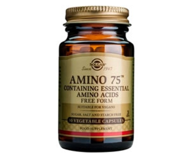 Solgar Amino 75 Συμπλήρωμα Διατροφής, 30caps
