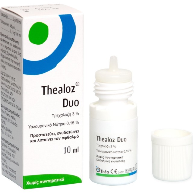 Thea Thealoz Duo Οφθαλμικό Προστατευτικό Διάλυμα, 10ml