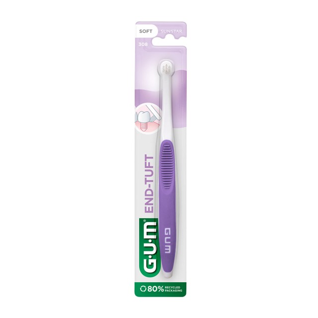 Gum 308 End Tuft Tapered Trim Οδοντόβουρτσα με Μικρή Κεφαλή σε Διάφ...