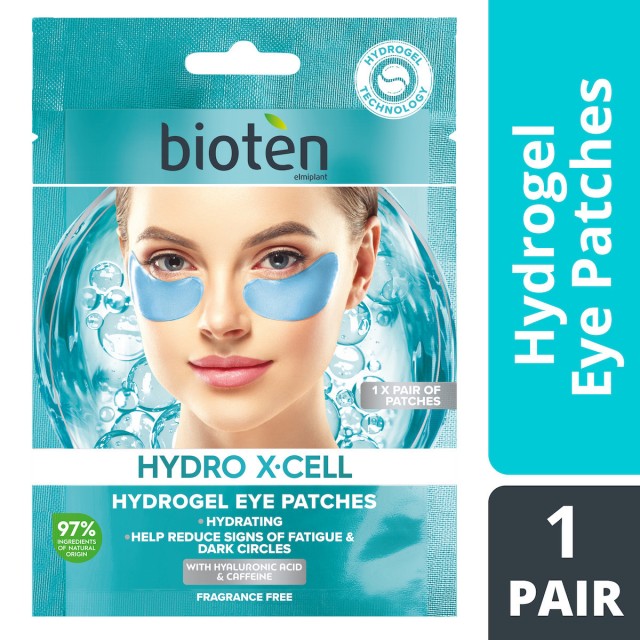Bioten Hydro X-Cell Patches Ματιών Για Ενυδάτωση, 1 Ζευγάρι