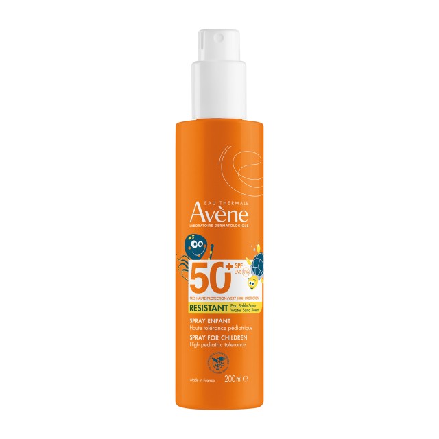 Avene Eau Thermale Αντηλιακό Παιδικό Σπρέι SPF50+ για Πρόσωπο και Σώμα, 200ml