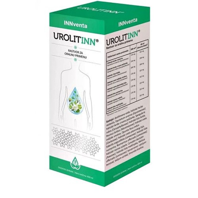 INNventa Urolitinn Συμπλήρωμα για Θεραπεία & Πρόληψη Ουρολιθίασης, ...
