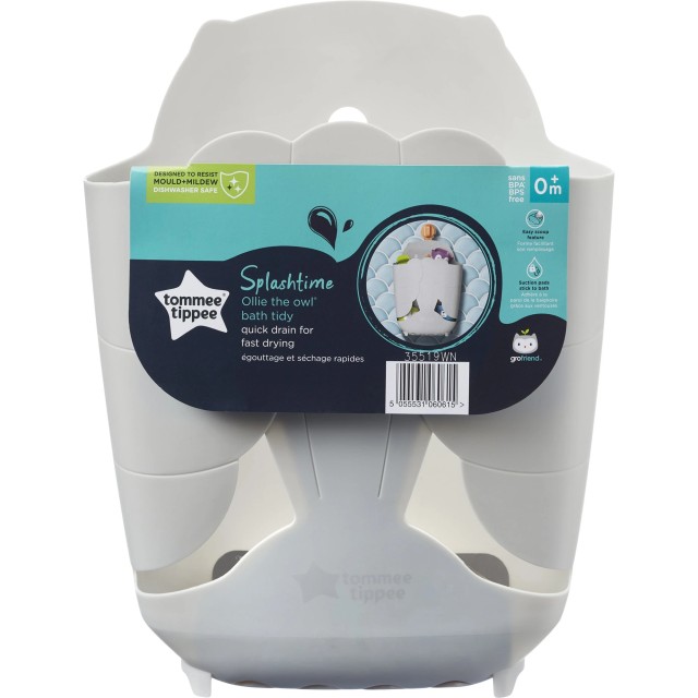 Tommee Tippee Splashtime Ollie the Owl Bath Tidy 0m+  Καλάθι τακτοπ...