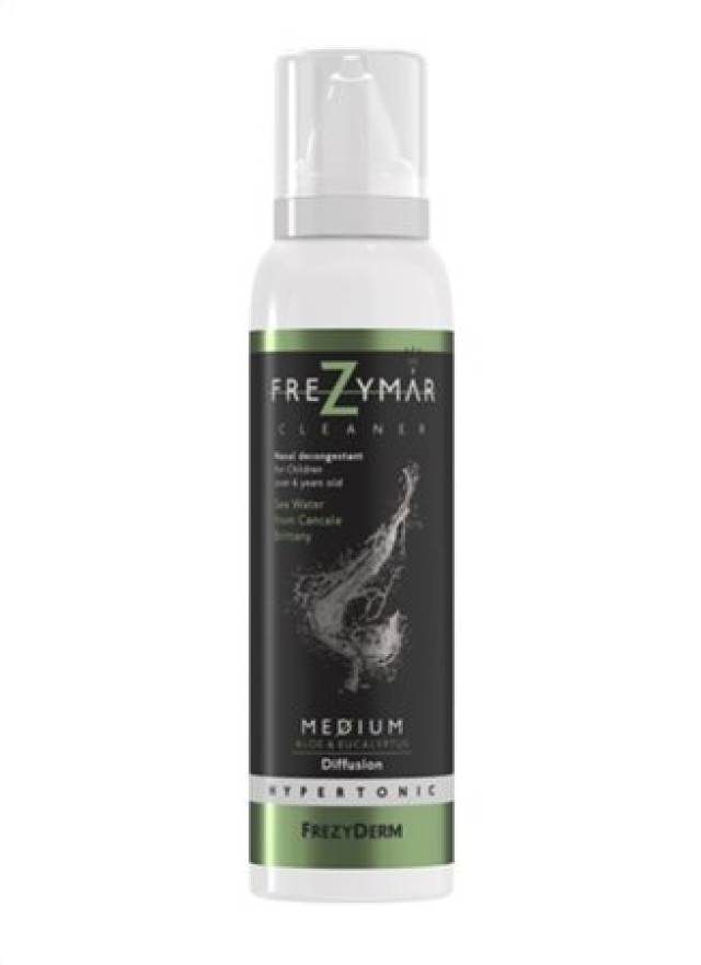 Frezyderm Frezymar Ρινικό Αποσυµφορητικό Υπέρτονο Spray Medium Αλόη & Ευκάλυπτος, 120ml