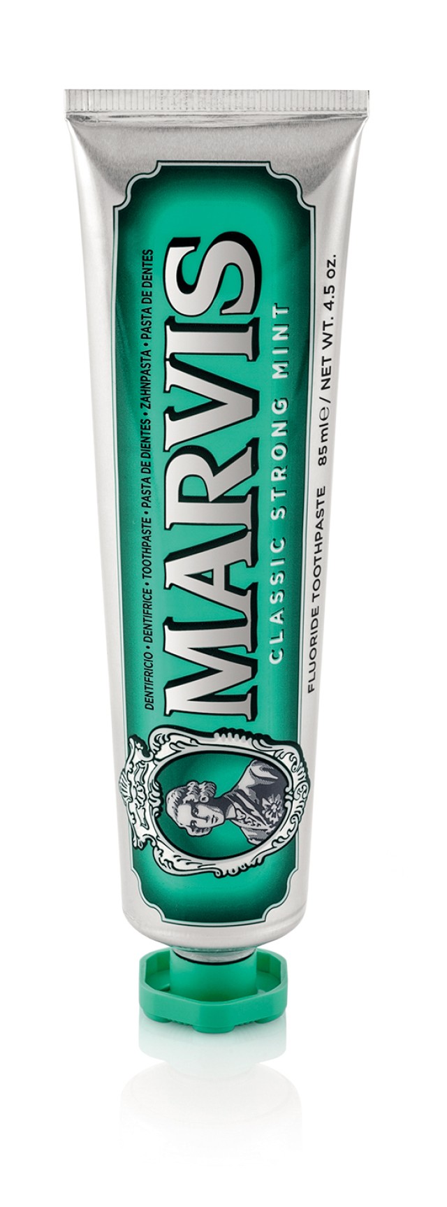 Marvis Classic Strong Mint + Xylitol Λεύκανση & Δροσερή Αναπνοή, 85ml