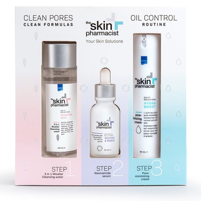 Intermed Promo The Skin Pharmacist Oil Control Routine με Skin Sens...