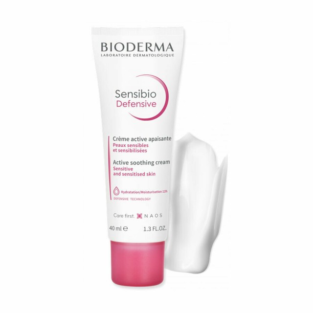 Bioderma Sensibio Defensive Active Soothing Cream Καταπραυντική Κρέμα Ελαφριάς Υφής 40ml