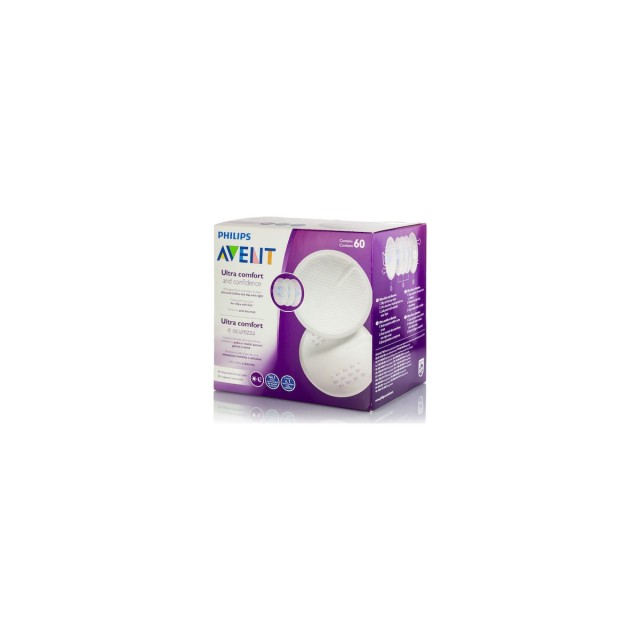 Philips Avent Επιθέματα στήθους μιας χρήσης 60τμχ