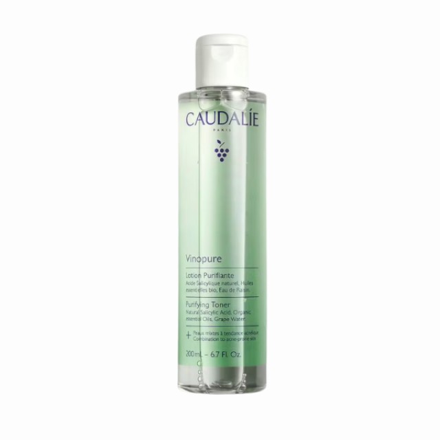 Caudalie Vinopure Purifying Toner Τονωτική Λοσιόν κατά των Ατελειών...