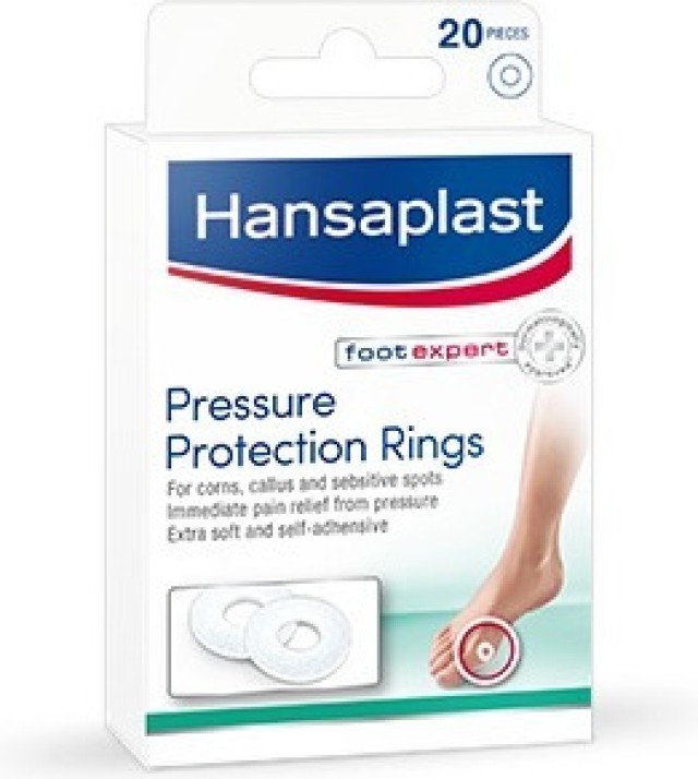 Hansaplast Protection Rings Προστατευτικοί Δακτύλιοι, 20 Tεμάχια