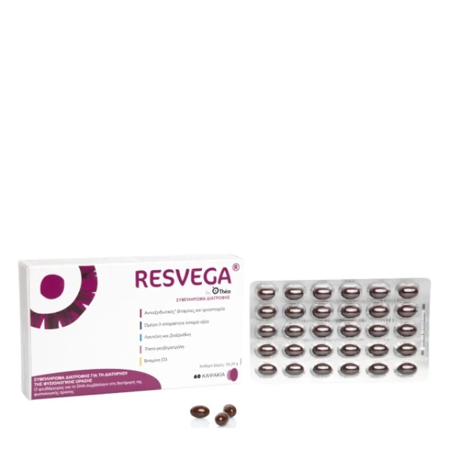 Thea Pharma Resvega Dietary Supplement For Maintaining Natural...