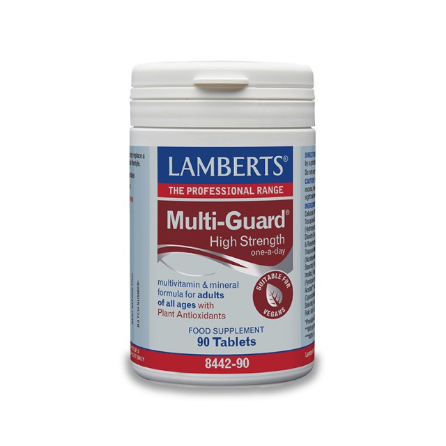 Lamberts Multi Guard One Daily Συμπλήρωμα Για Ενέργεια & Τόνωση, 30 Ταμπλέτες